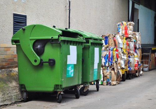 Recycling facilities handling commercial waste